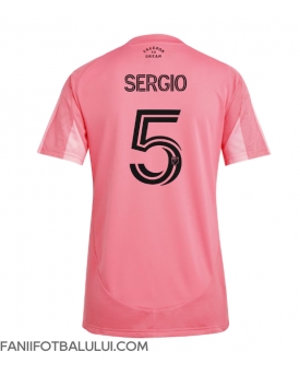 Inter Miami Sergio Busquets #5 Tricou Fotbal Replică 2025-26 Femei Acasa Inter Miami Sergio Busquets #5 Tricou Fotbal Replică 2025-26 Femei Acasa